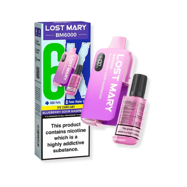 Lost Mary BM6000 Blueberry Sour Raspberry